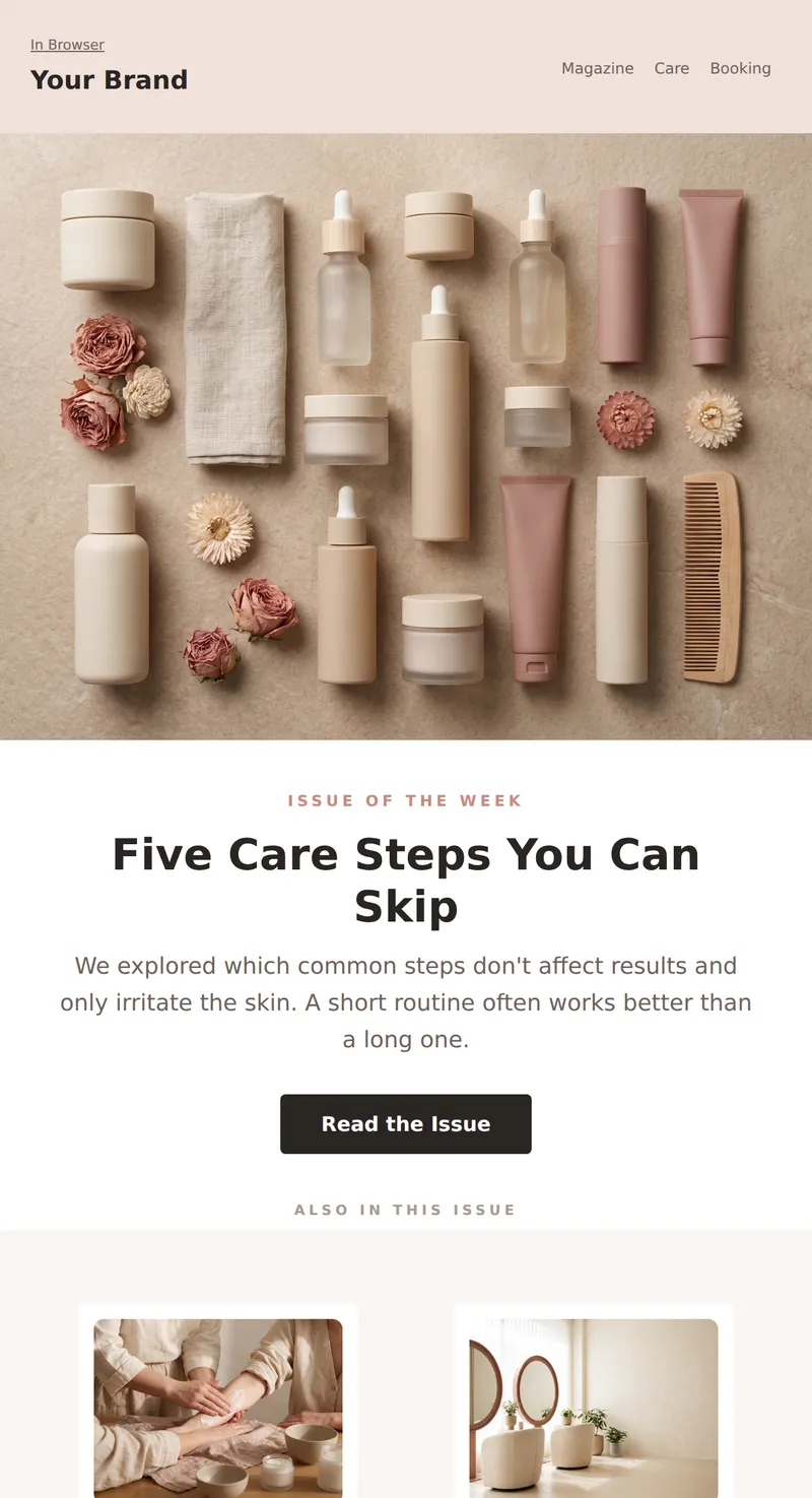 Digest: Beauty Tips and New Arrivals (Beauty)