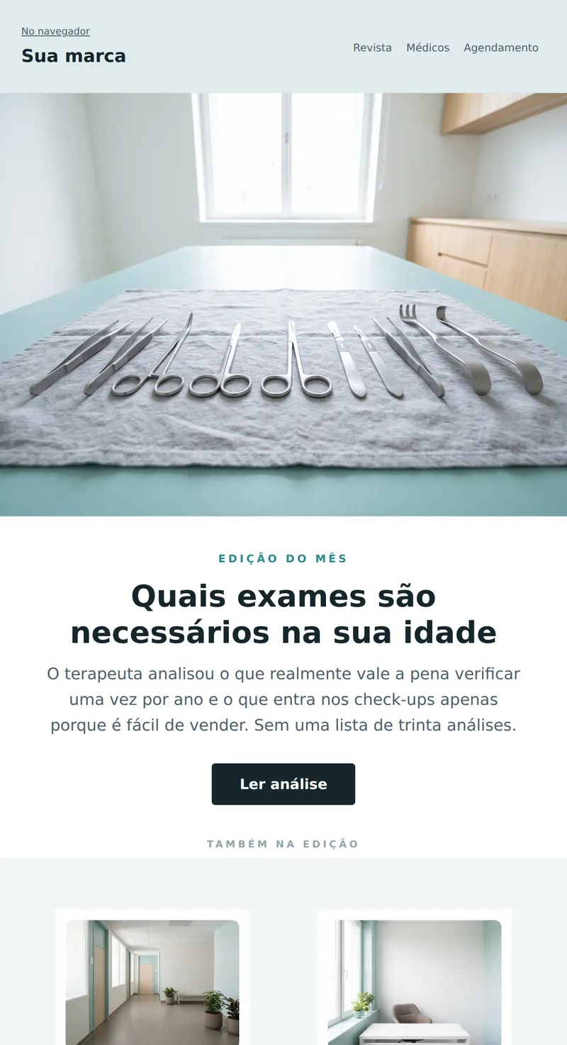 Digest: saúde e prevenção (clínicas)