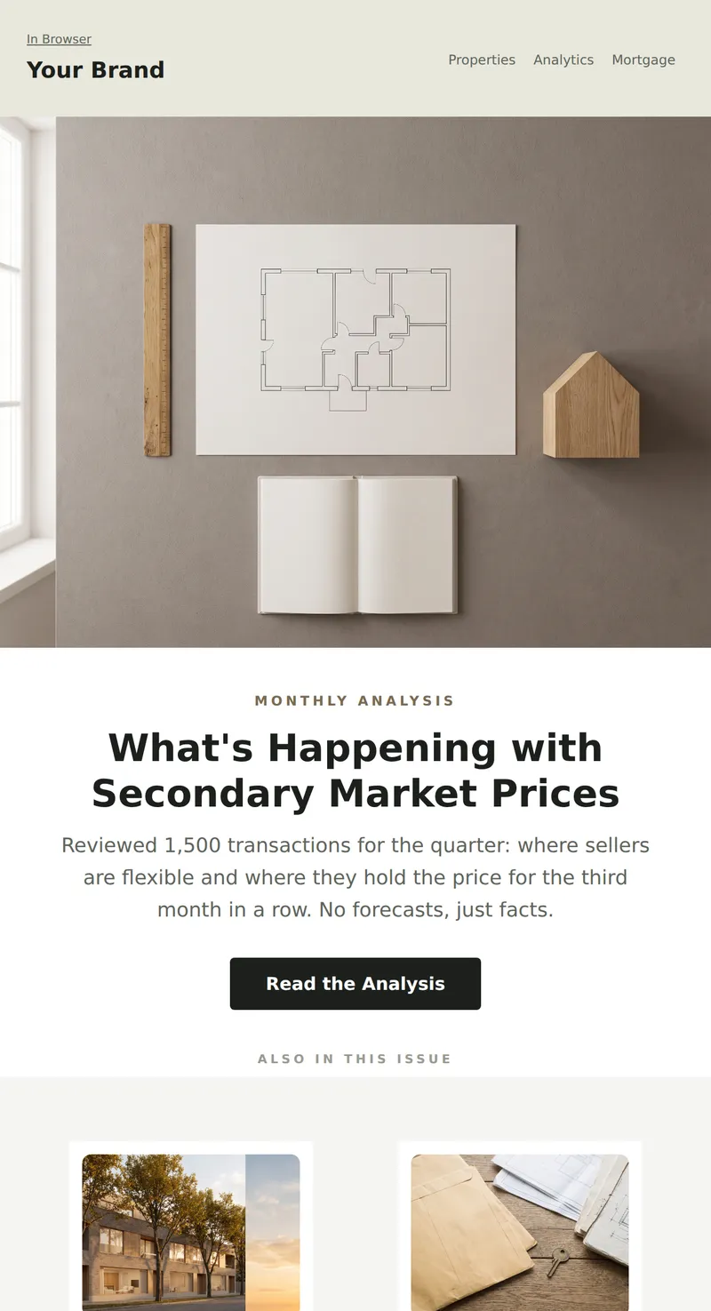Digest: Market and Tips (Real Estate)