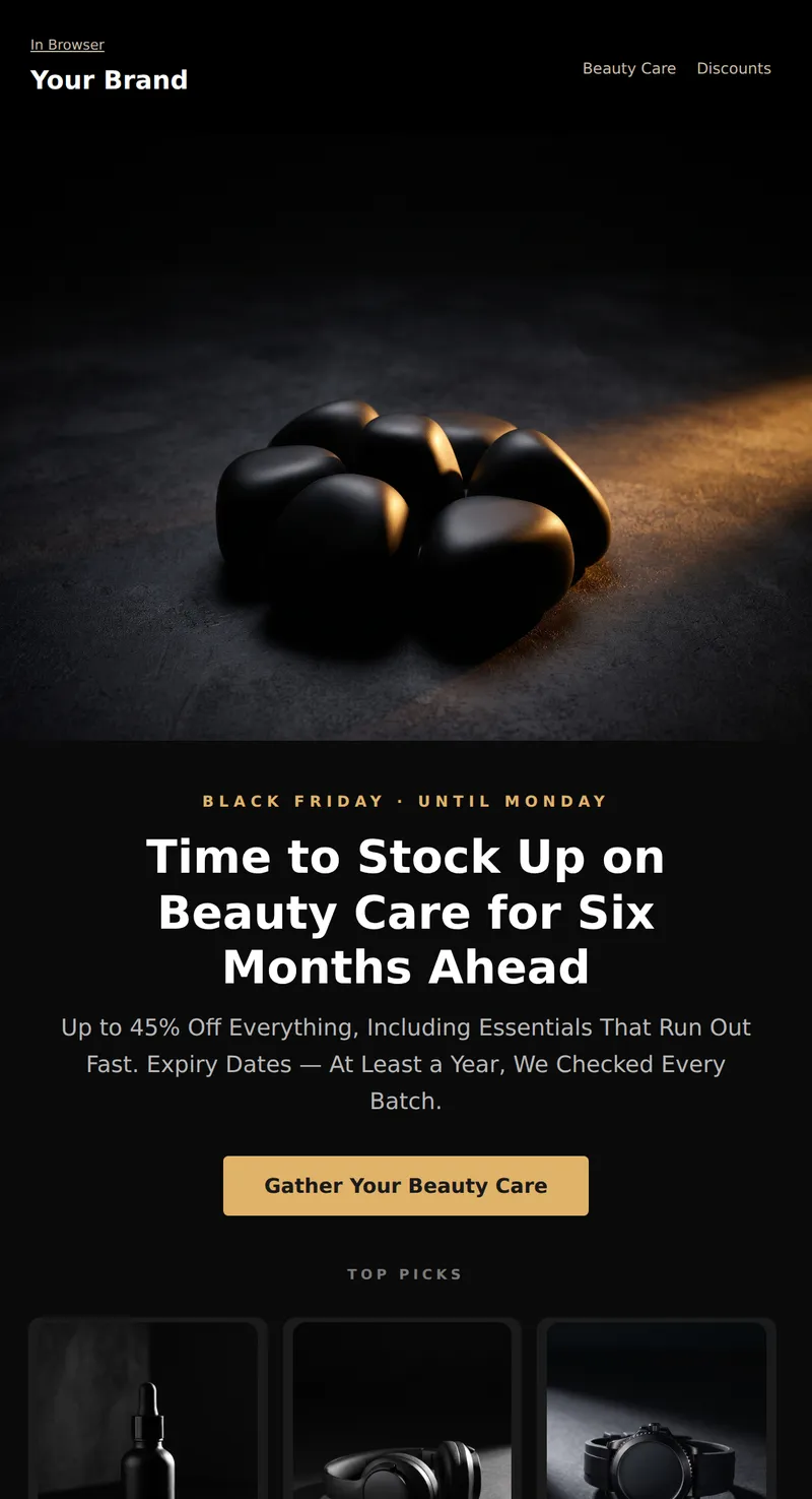 Black Friday: Beauty Care Discounts