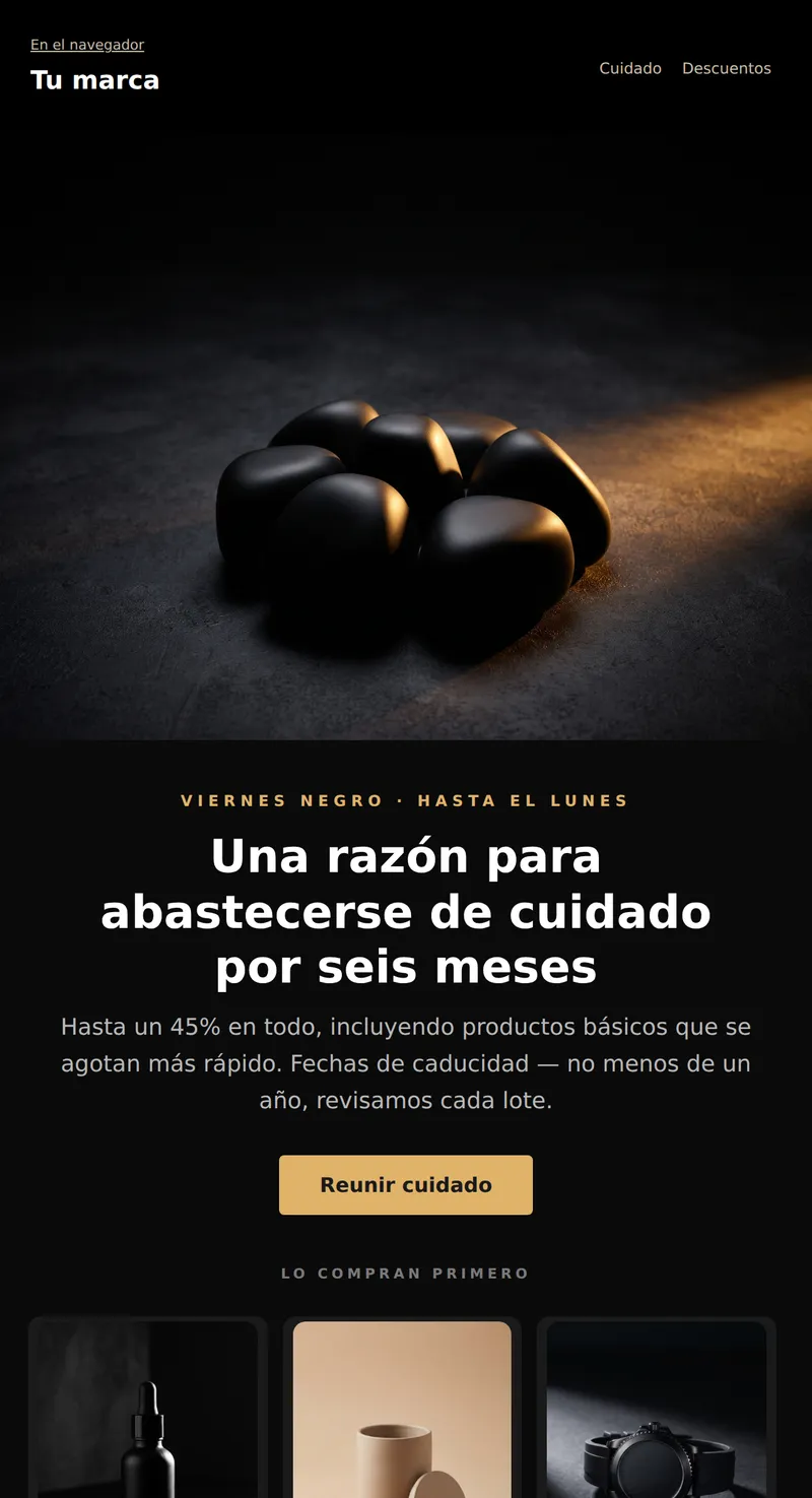 Viernes Negro: cuidado con descuento (belleza)