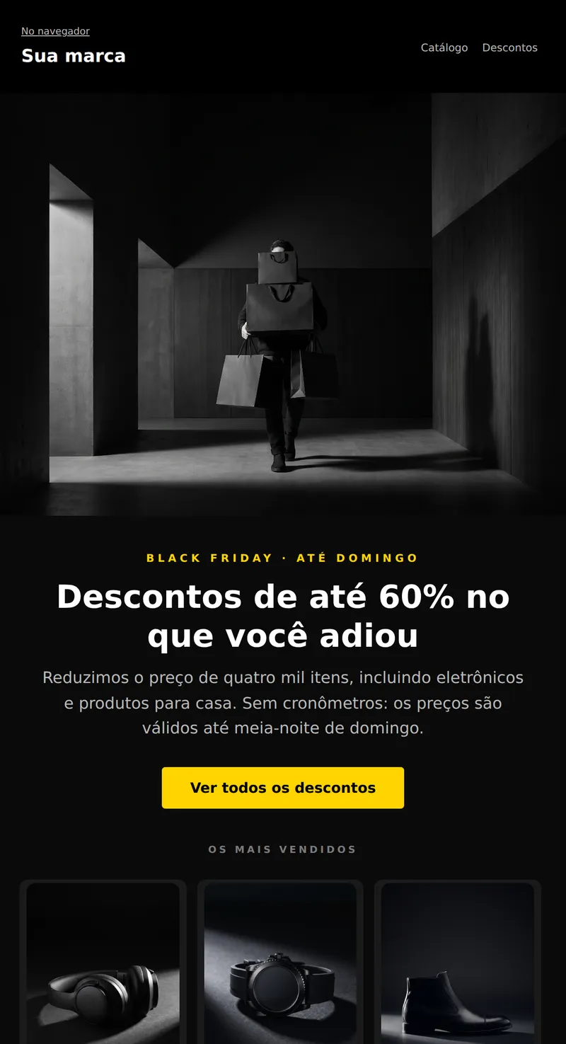 Black Friday: venda (loja online)