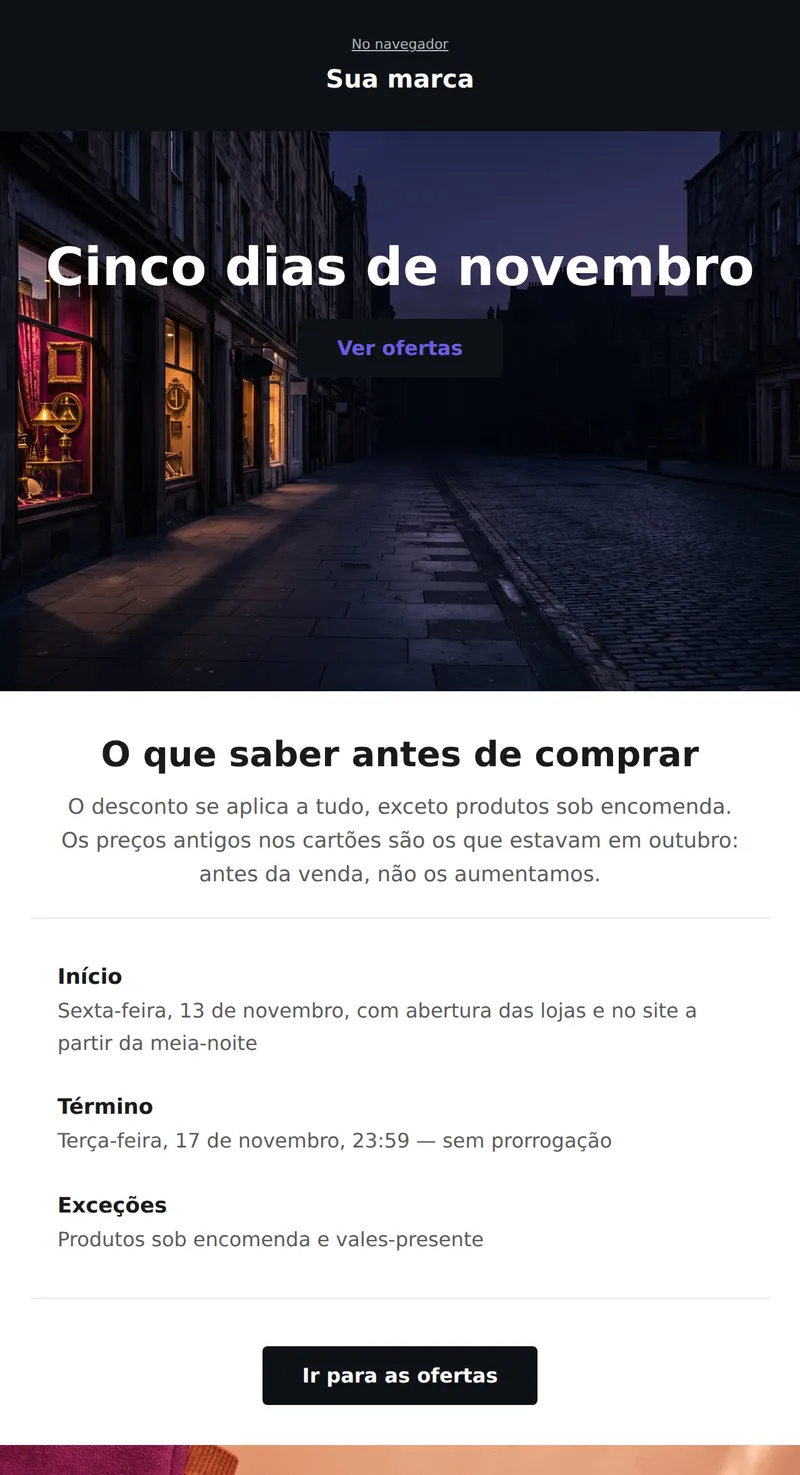 Buen Fin: texto sobre fundo (universal)