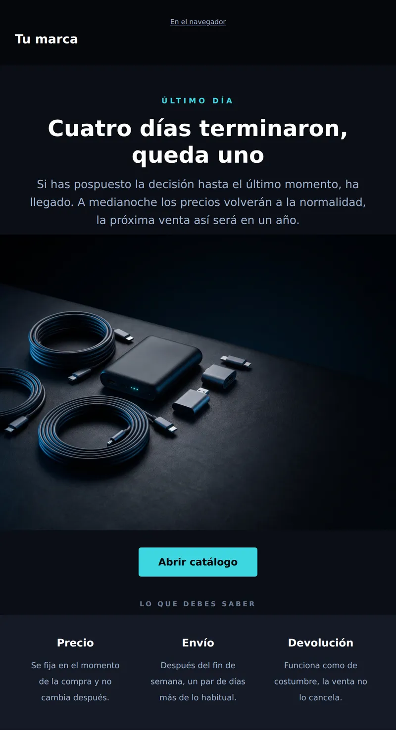 Cyberlunes: último día (universal)