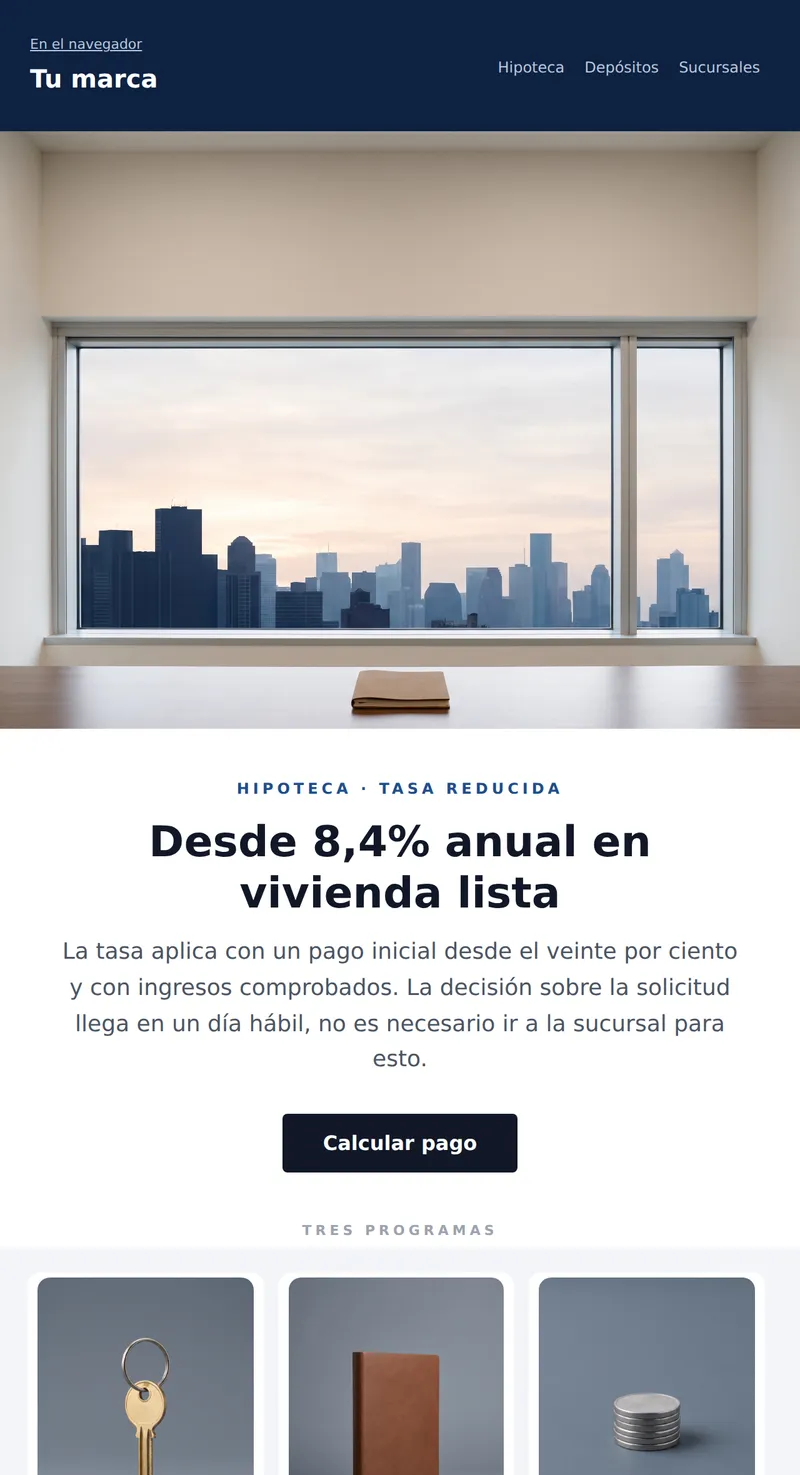 Promo: tasa hipotecaria (finanzas)