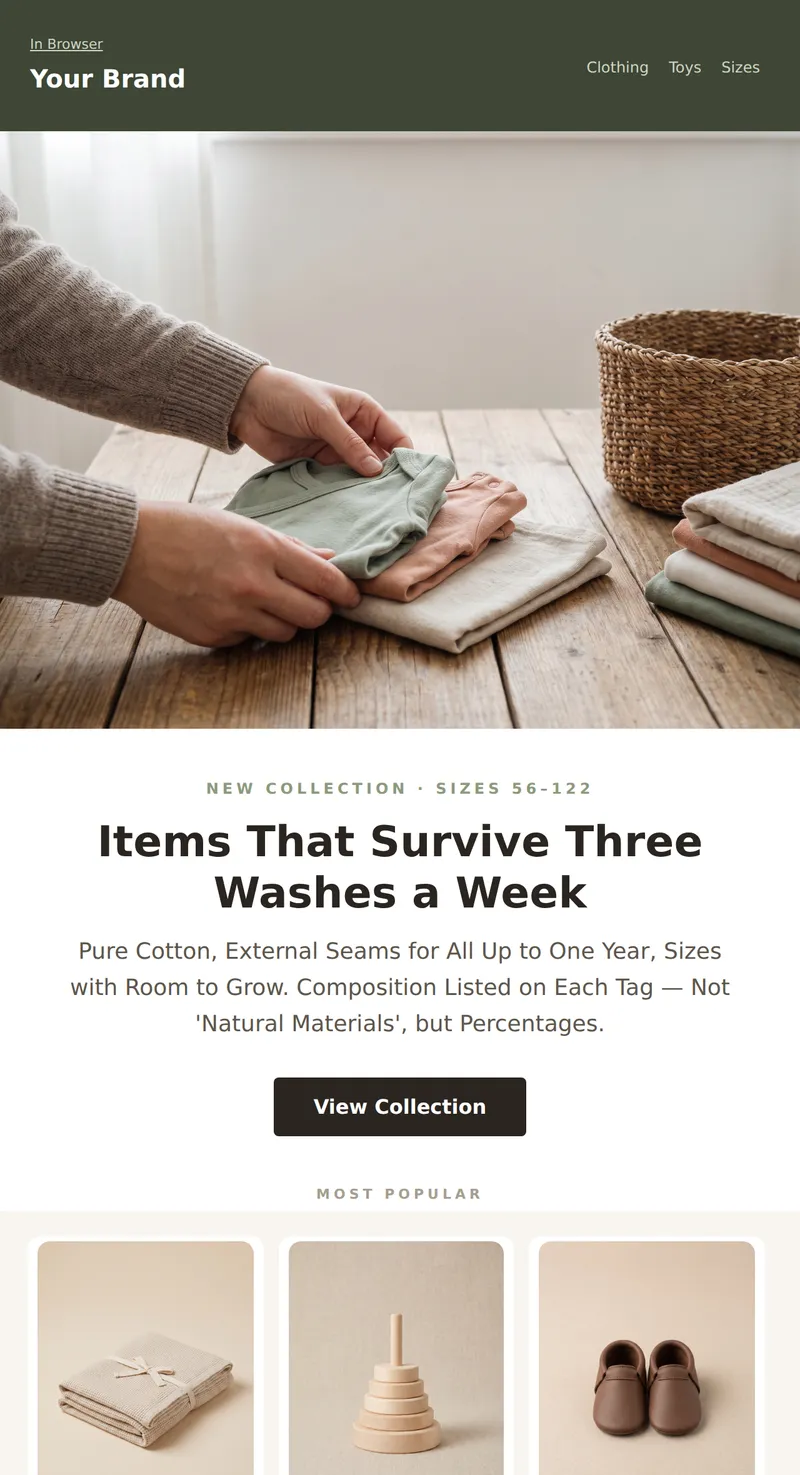 Promo: New Collection (Kids' Products)