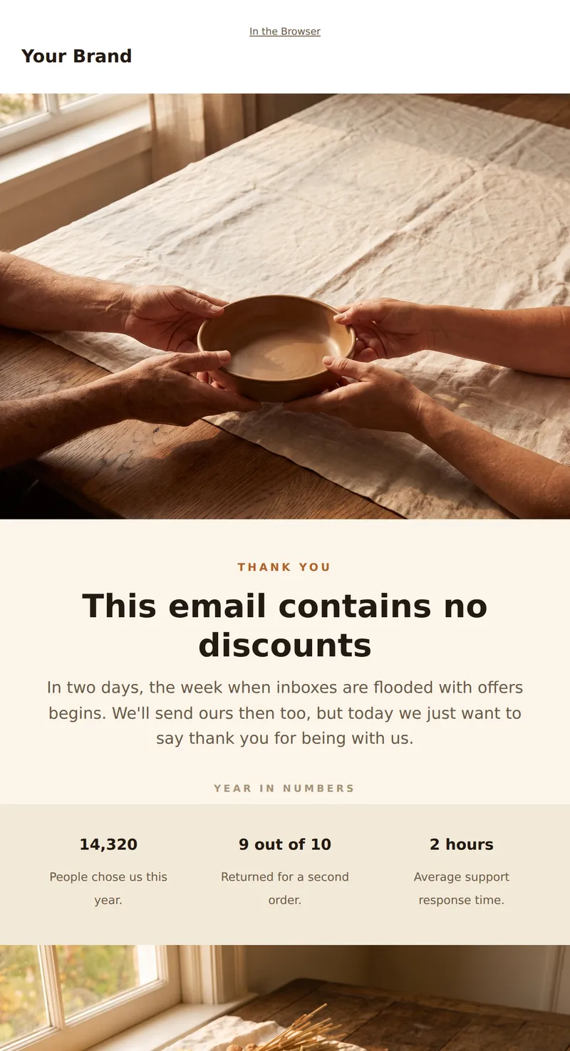 Thanksgiving: Thank You Letter (Universal)