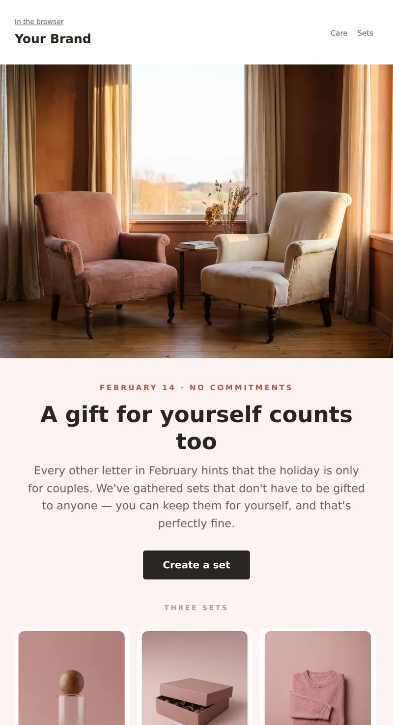 Valentine's Day: A Gift for Yourself (Beauty)