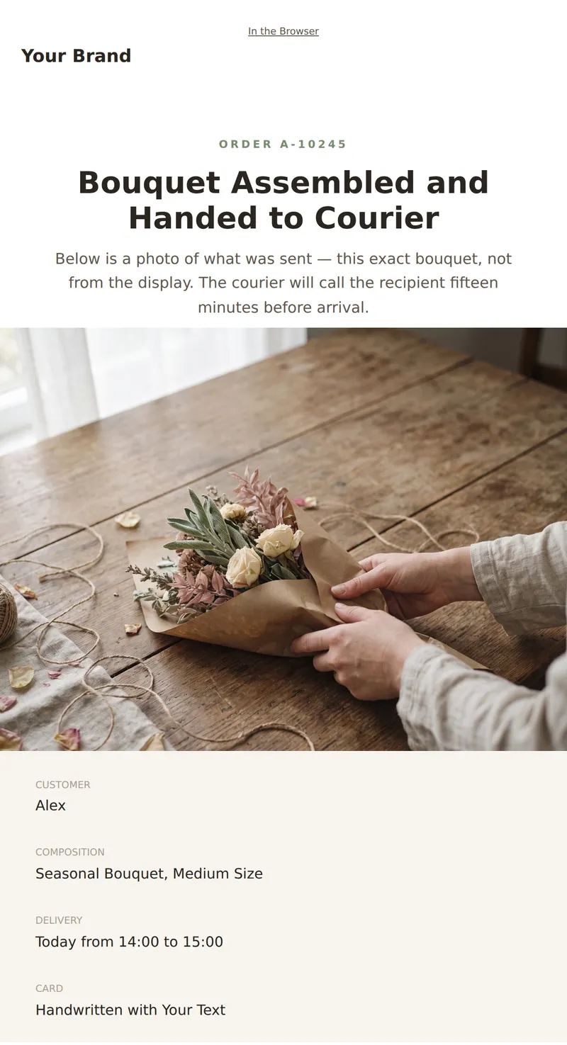 Bouquet Delivered (Gifts and Flowers)