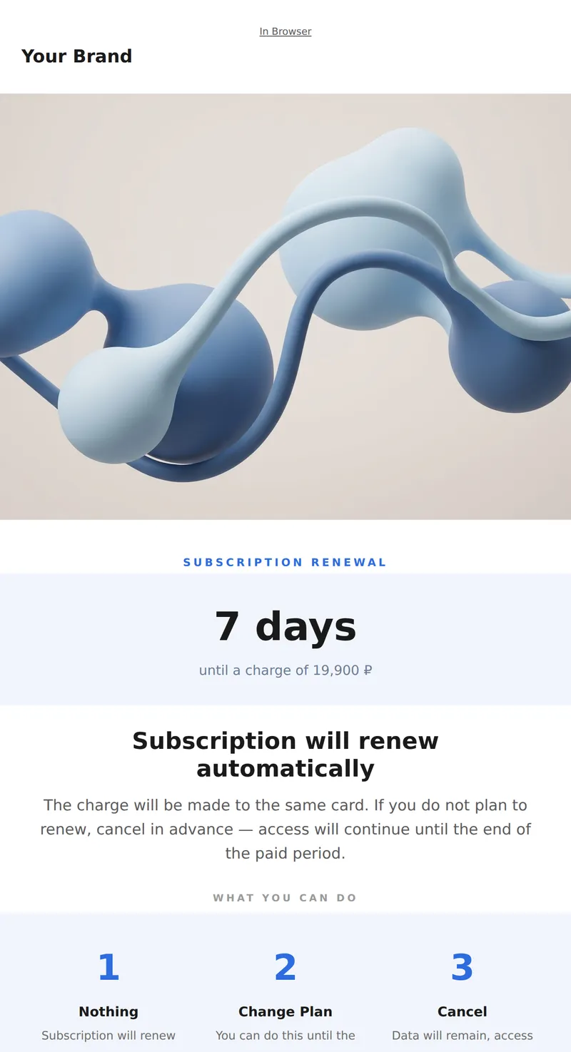 Subscription Ending Soon (Renewal)