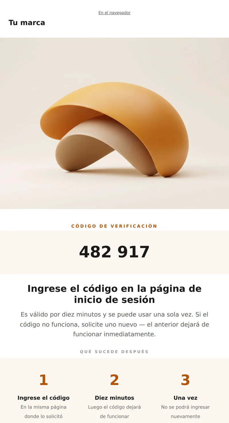 Código de verificación (universal)